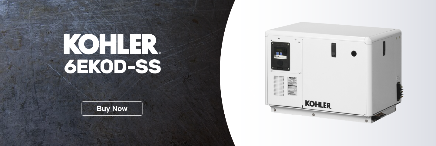 Kohler 6EKOD sound shield marine generator